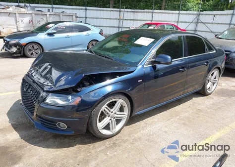 2009 Audi A4 2.0T Premium из США, поврежденный, VIN WAUMF78K99N074609